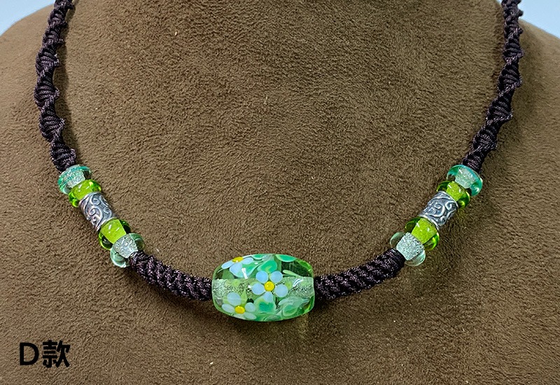 琉璃珠手編項鍊(多款)